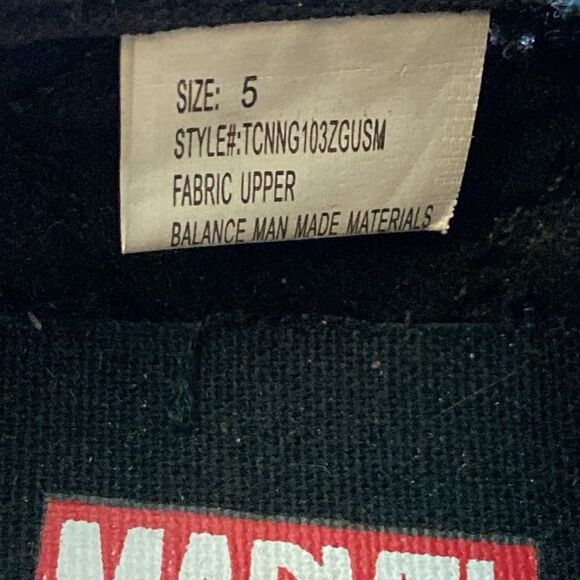 Marvel Spider-Man Red and Black Sneakers Kids Size 5 Shoes - Picture 9 of 11